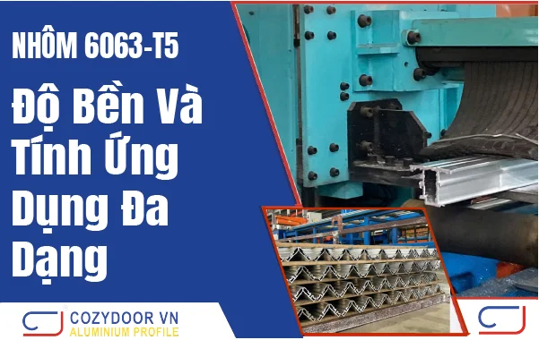 Nhôm 6063-T5: Khám Phá Bí Quyết Đằng Sau Độ Bền và Tính Ứng Dụng Đa Dạng